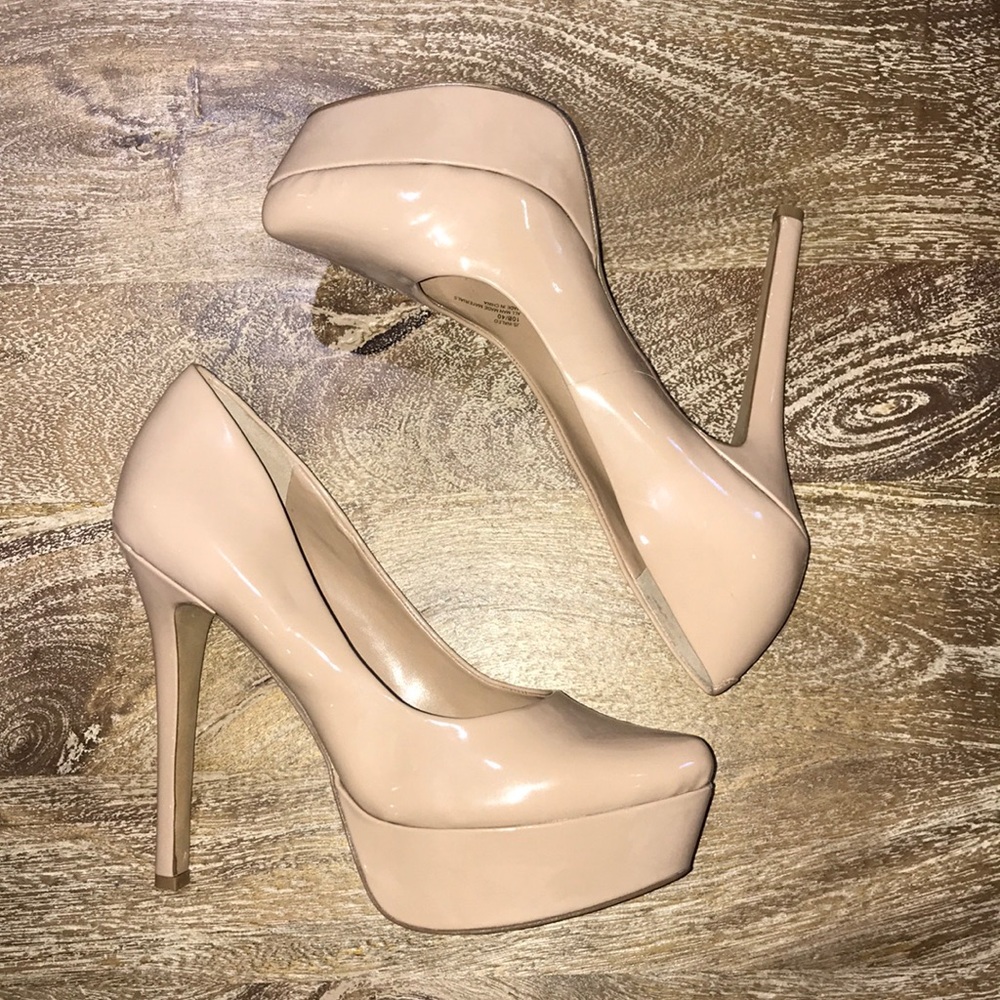 Jessica Simpson Nude Pumps Size 10